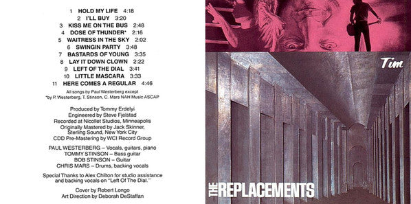 The Replacements : Tim (CD, Album, RE)