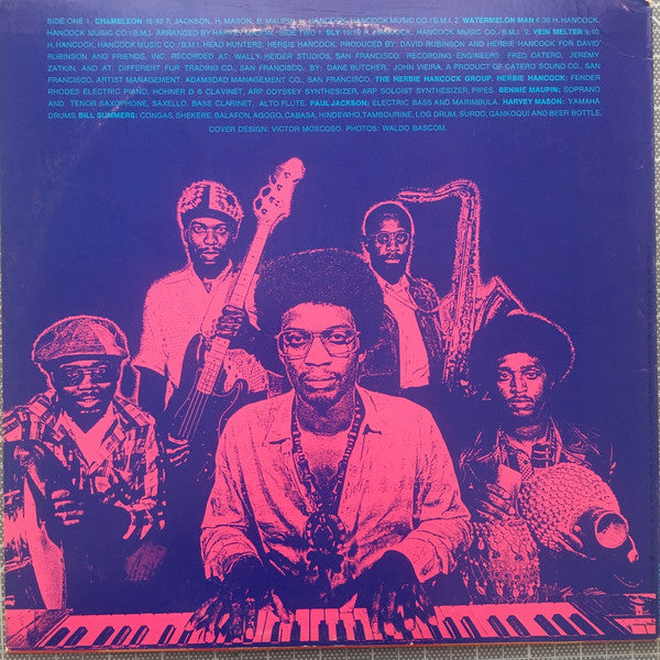 Herbie Hancock : Head Hunters (LP, Album, San)