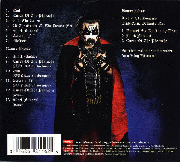 Mercyful Fate : Melissa (CD, Album, RE, RM + DVD)