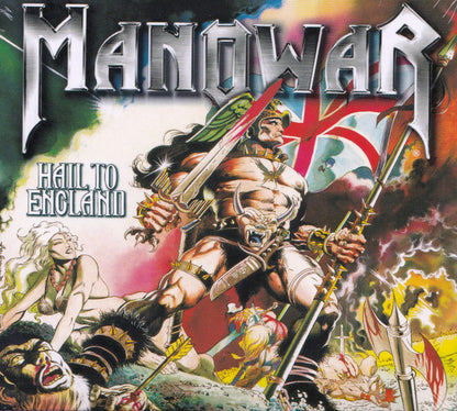 Manowar : Hail To England (CD, Album, RE, RM, Sil)