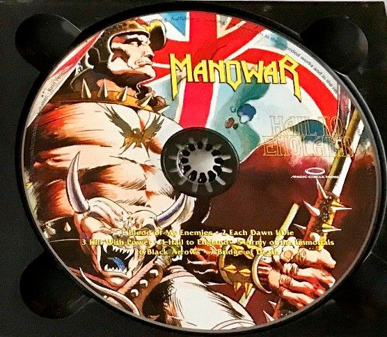 Manowar : Hail To England (CD, Album, RE, RM, Sil)