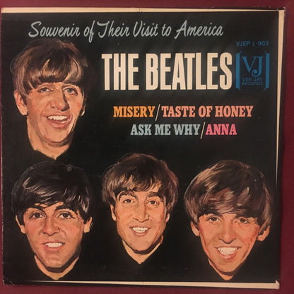 The Beatles : Souvenir Of Their Visit To America (7", EP, Styrene)