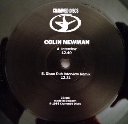 Colin Newman : Interview (12")