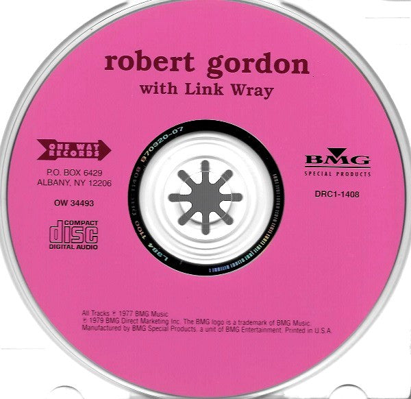 Robert Gordon (2) ,With Link Wray : Robert Gordon With Link Wray (CD, Album, RE)