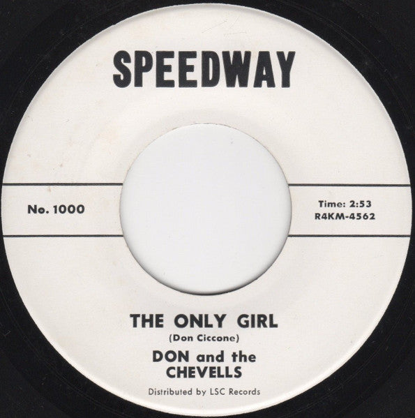 Don And The Chevells : Inner Limits (7", Single)