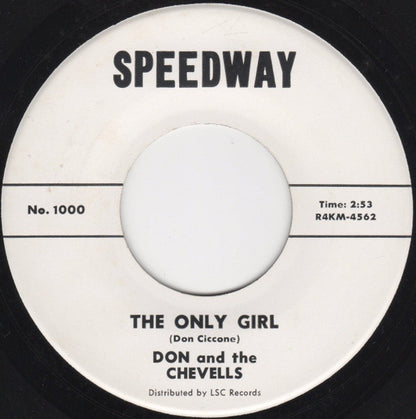 Don And The Chevells : Inner Limits (7", Single)