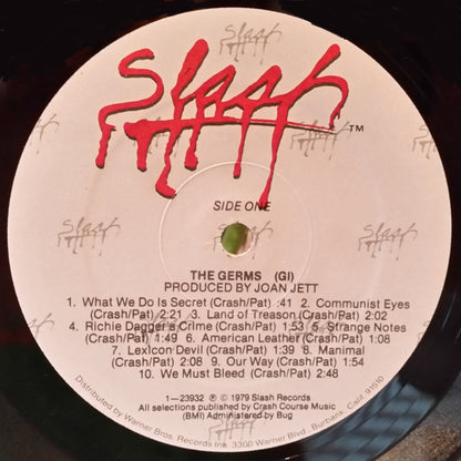 Germs : (GI) (LP, Album, RP, Spe)