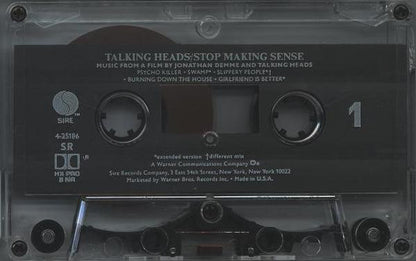 Talking Heads : Stop Making Sense (Cass, Album, SR,)