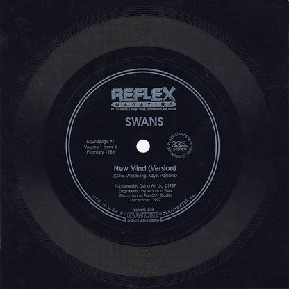 Swans : New Mind (Version) (Flexi, 6", Shape, S/Sided)