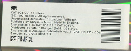AFX* : AFX In His Third Analogue Bubblebath (CD, Album, RE, RP, Sli)