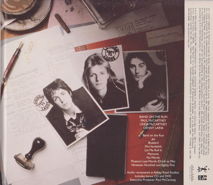Wings (2) : Band On The Run (2xCD, Advance, Album, Promo, RM + DVD, Advance, Pr)