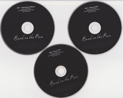 Wings (2) : Band On The Run (2xCD, Advance, Album, Promo, RM + DVD, Advance, Pr)