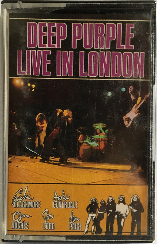 Deep Purple : Live In London (Cass, Album, Whi)