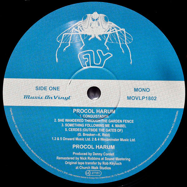 Procol Harum : Procol Harum (LP, Album, Mono, RE, RM)