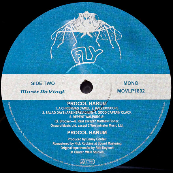 Procol Harum : Procol Harum (LP, Album, Mono, RE, RM)
