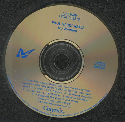 Paul Hardcastle : No Winners (CD, Album, P/Mixed)