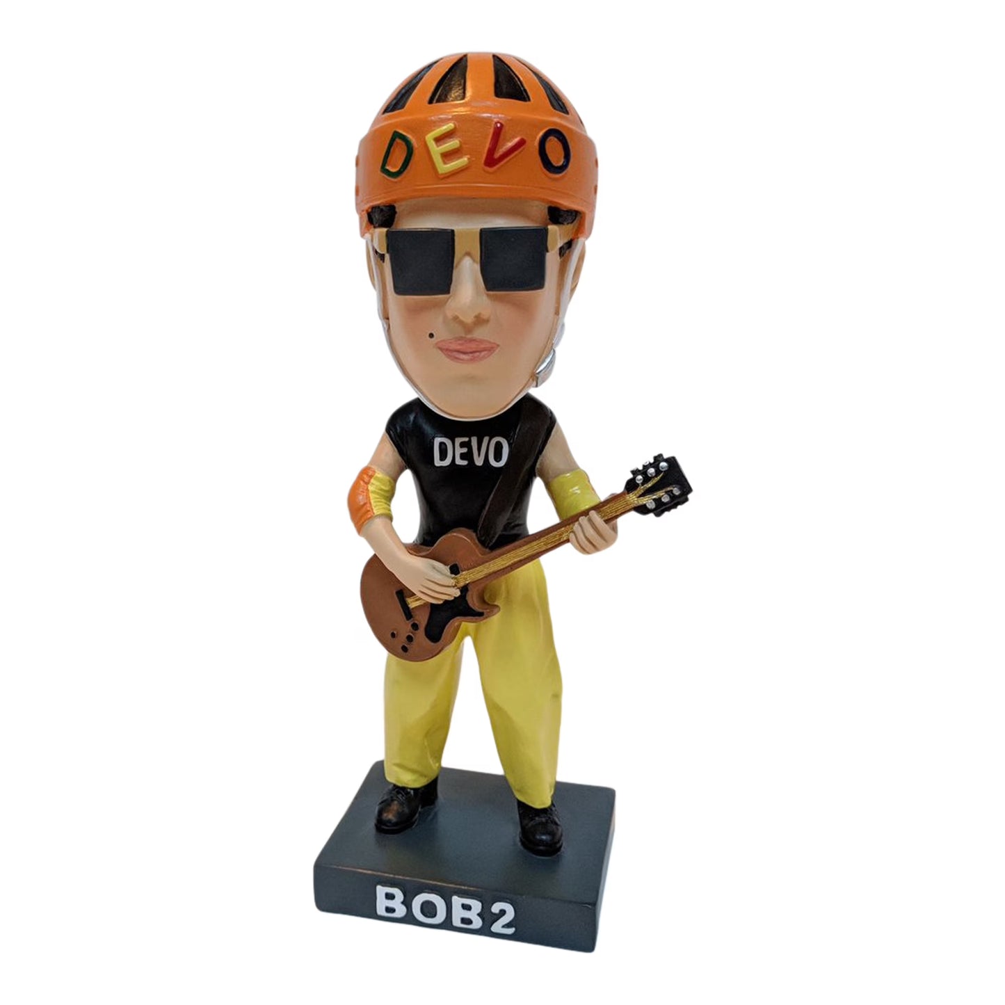 DEVO Music Band BOB 2 Bobble Head Figure W Guitar Aggronautix 1000 LIMITED
