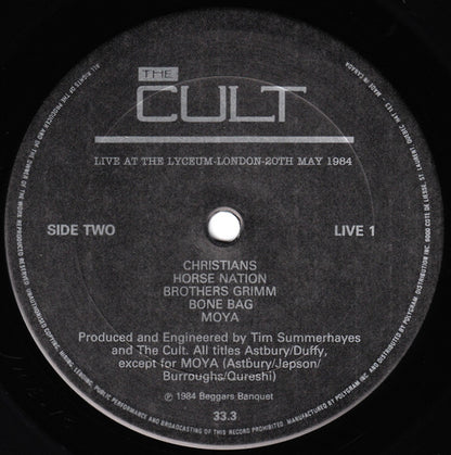 Live At The Lyceum - The Cult