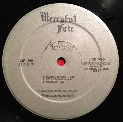 Melissa - Mercyful Fate