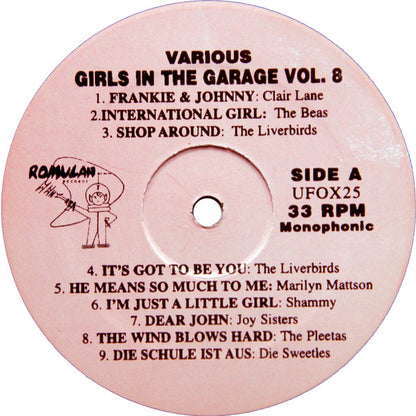 Girls In The Garage Volume 8 - Various