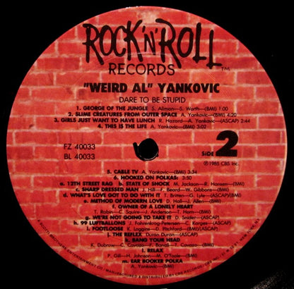 Dare To Be Stupid - "Weird Al" Yankovic