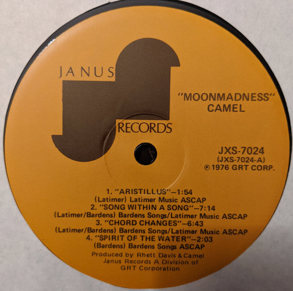 Moonmadness - Camel