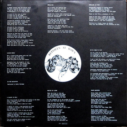 Naked In The Wilderness - Reptiles At Dawn