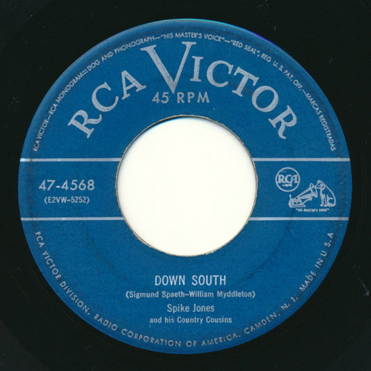 Down South / I've Turned A Gadabout - Spike Jones And His Country Cousins