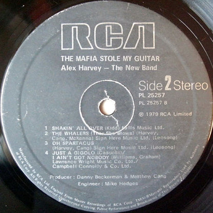 The Mafia Stole My Guitar - Alex Harvey - The New Band