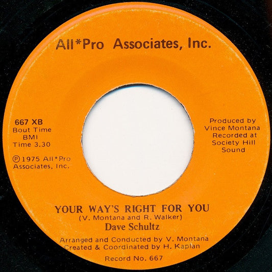 Penalty Box / Your Way's Right For You - Dave Schultz (2)