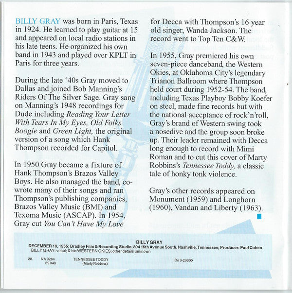That'll Flat ... Git It! Vol. 6: Rockabilly From The Vaults Of US Decca Records - Various