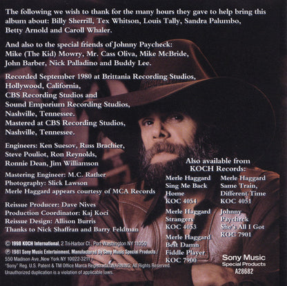 Mr. Hag Told My Story - Johnny Paycheck