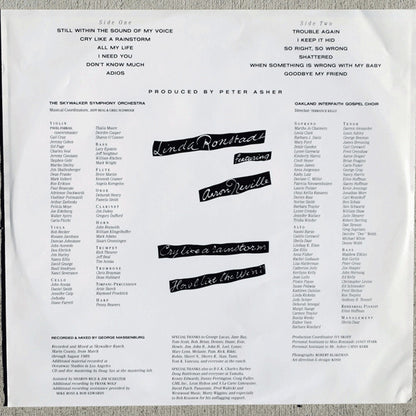 Cry Like A Rainstorm - Linda Ronstadt Featuring Aaron Neville