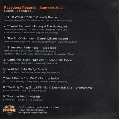 Pasadena Records - Various