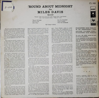 'Round About Midnight - Miles Davis
