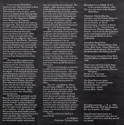 The Dead Boys ‎– Night Of The Living Dead Boys
