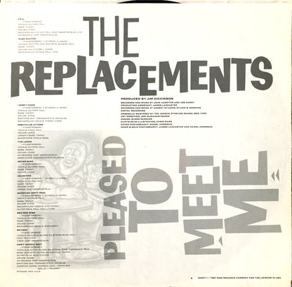 The Replacements ‎– Pleased To Meet Me