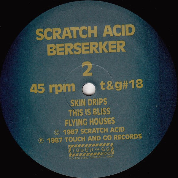 Scratch Acid ‎– Berserker