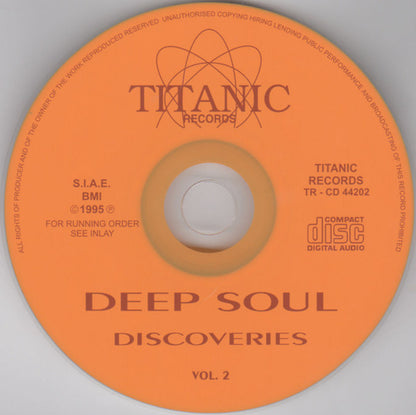 Various ‎– Deep Soul Discoveries Vol. 2