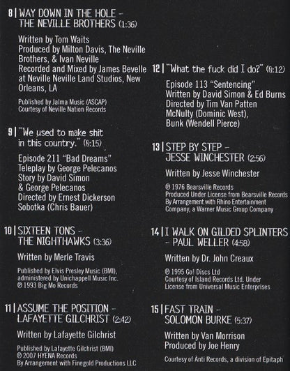 Various ‎– The Wire "...And All The Pieces Matter." Five Years Of Music From The Wire