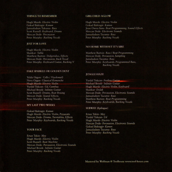 Peter Murphy ‎– Dust