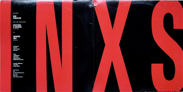 INXS ‎– The New Sensation - Music & Interview