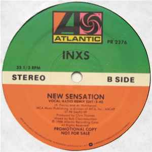 INXS ‎– The New Sensation - Music & Interview