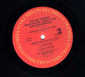 Waylon Jennings • Willie Nelson • Johnny Cash • Kris Kristofferson ‎– Highwayman