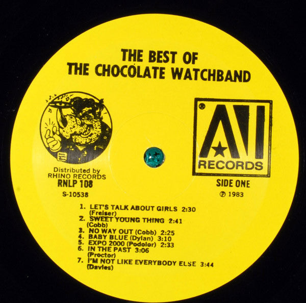 The Chocolate Watchband ‎– The Best Of The Chocolate Watchband