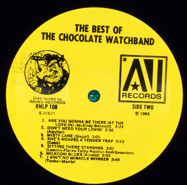 The Chocolate Watchband ‎– The Best Of The Chocolate Watchband