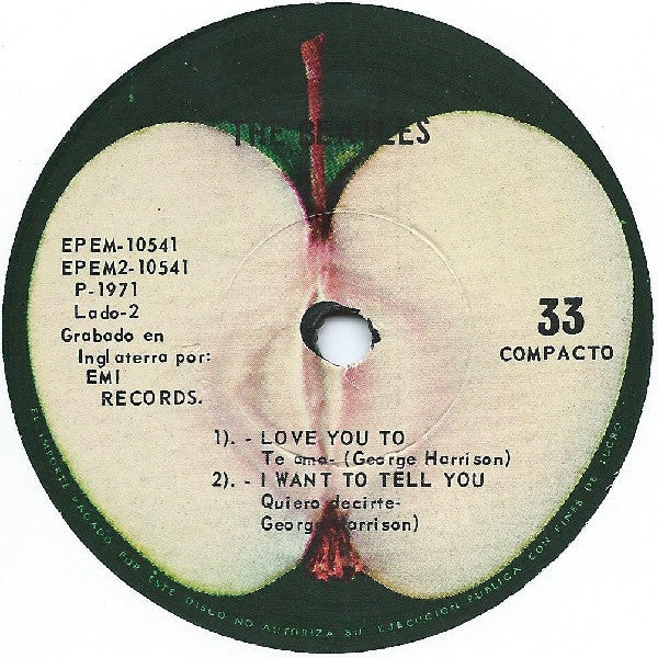 The Beatles ‎– Within You Without You / The Inner Light