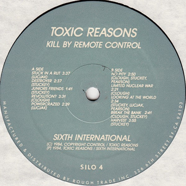 Toxic Reasons ‎– Kill By Remote Control