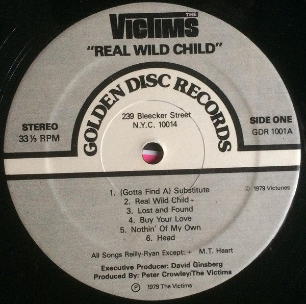 The Victims* ‎– Real Wild Child