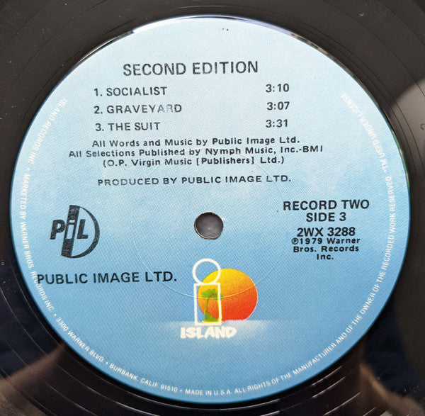 Public Image Ltd.* ‎– Second Edition